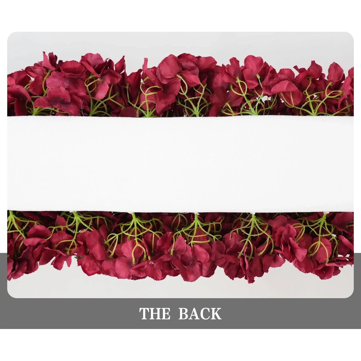 Uflower 2m*2m Red Rose Heart Arch Wedding Decor SET80032-01 - Uflower