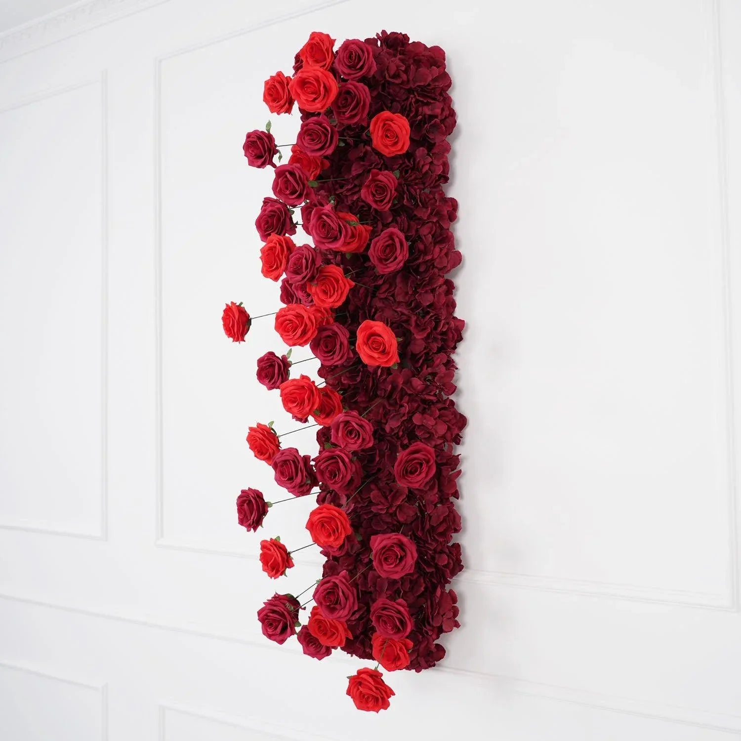 Uflower 2m*2m Red Rose Heart Arch Wedding Decor SET80032-01 - Uflower