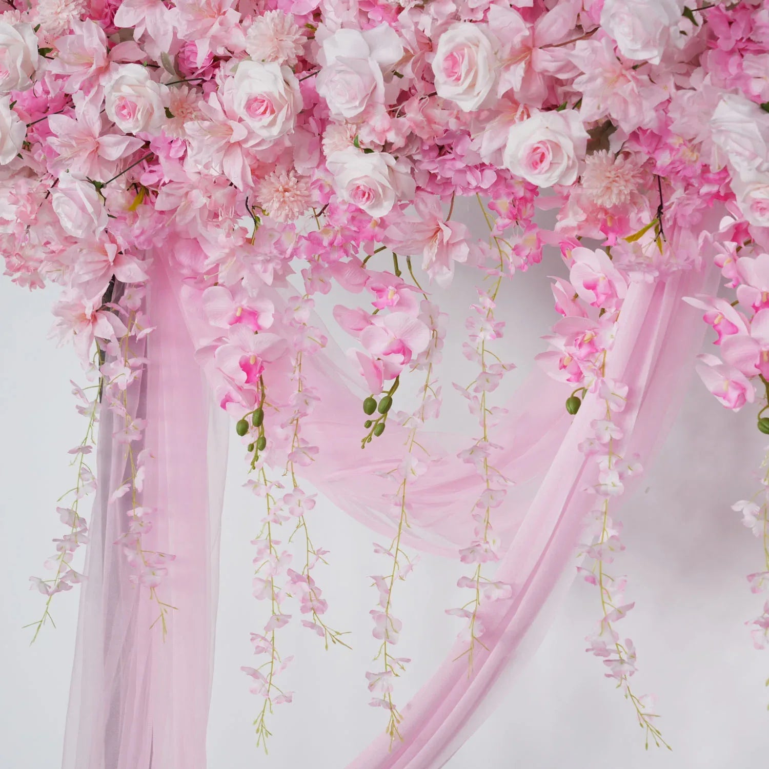 Uflower Wedding Flower Backdrop Wall Flower Row Decor MC80002 - Uflower