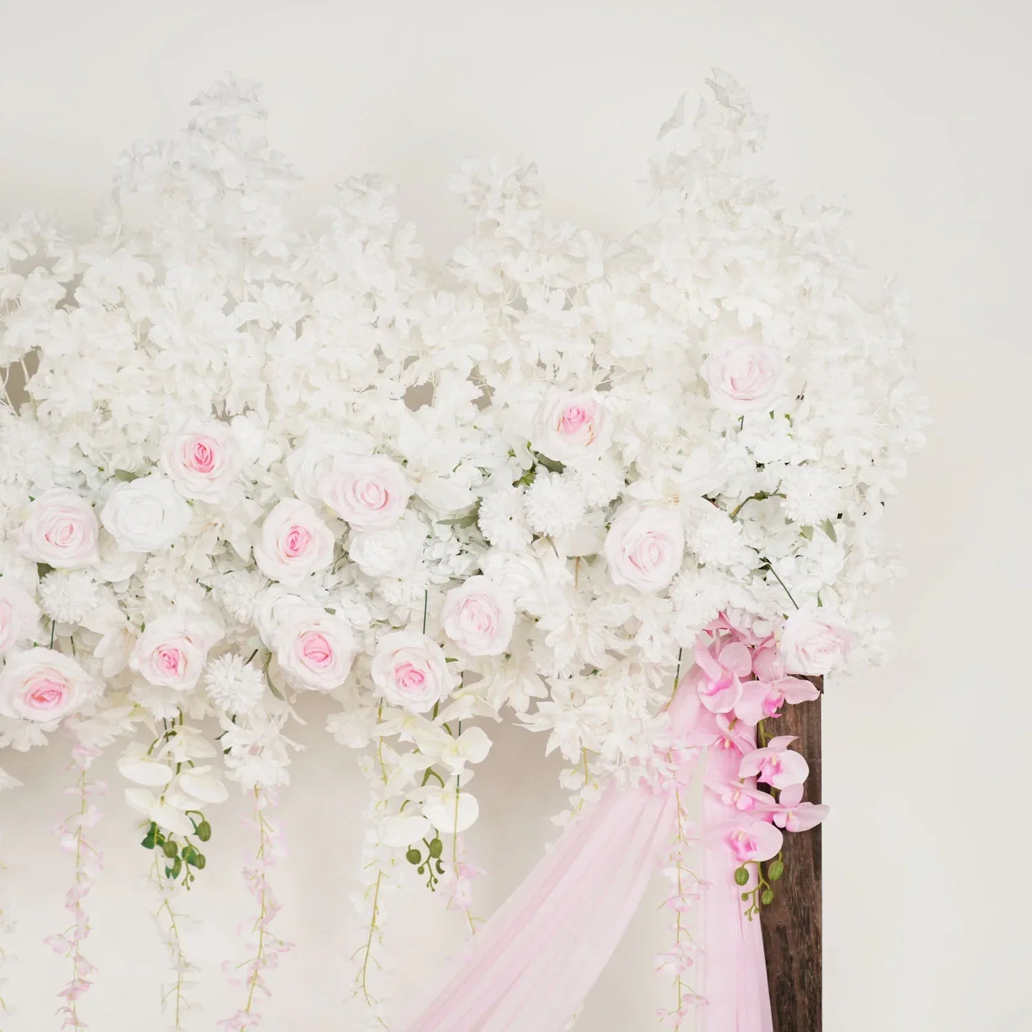 Uflower Wedding Flower Backdrop Wall Flower Row Decor MC80002 - Uflower