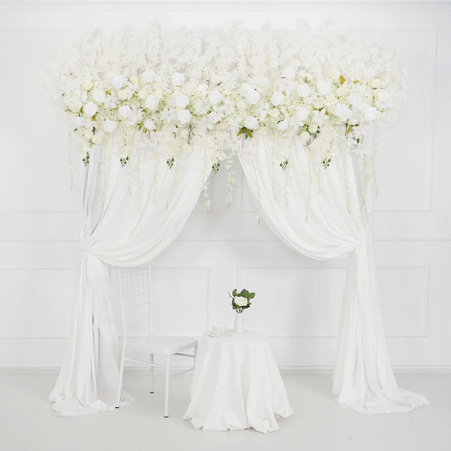 Uflower Wedding Flower Backdrop Wall Flower Row Decor MC80002 - Uflower