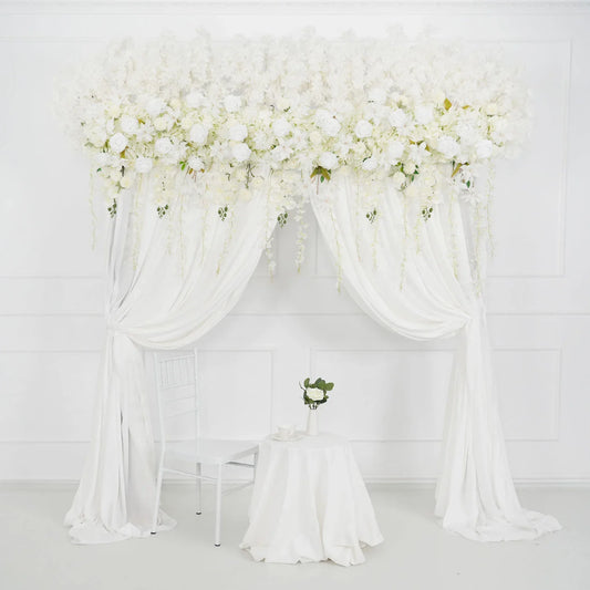 Uflower Wedding Flower Backdrop Wall Flower Row Decor MC80002 - Uflower