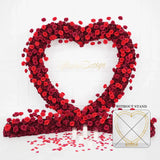Uflower 2m*2m Red Rose Arch Flower Wedding Decor SET80012 - Uflower