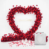 Uflower 2m*2m Red Rose Arch Flower Wedding Decor SET80012 - Uflower