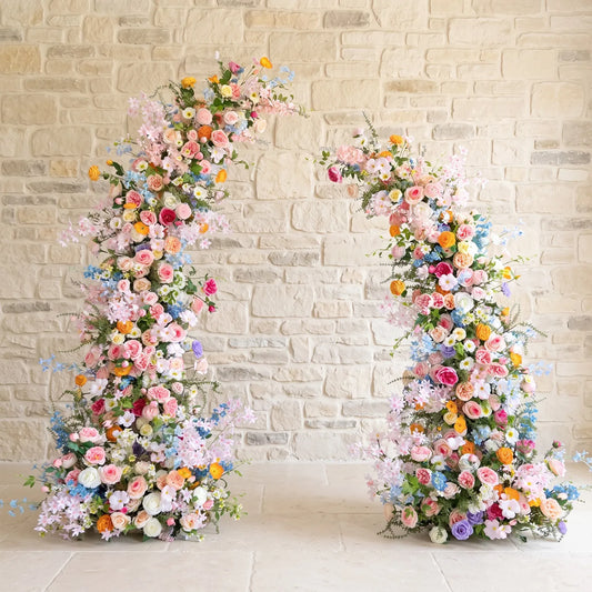 Uflower Mixcolor Composition Florale Arche de Mariage Accessoires SET80078