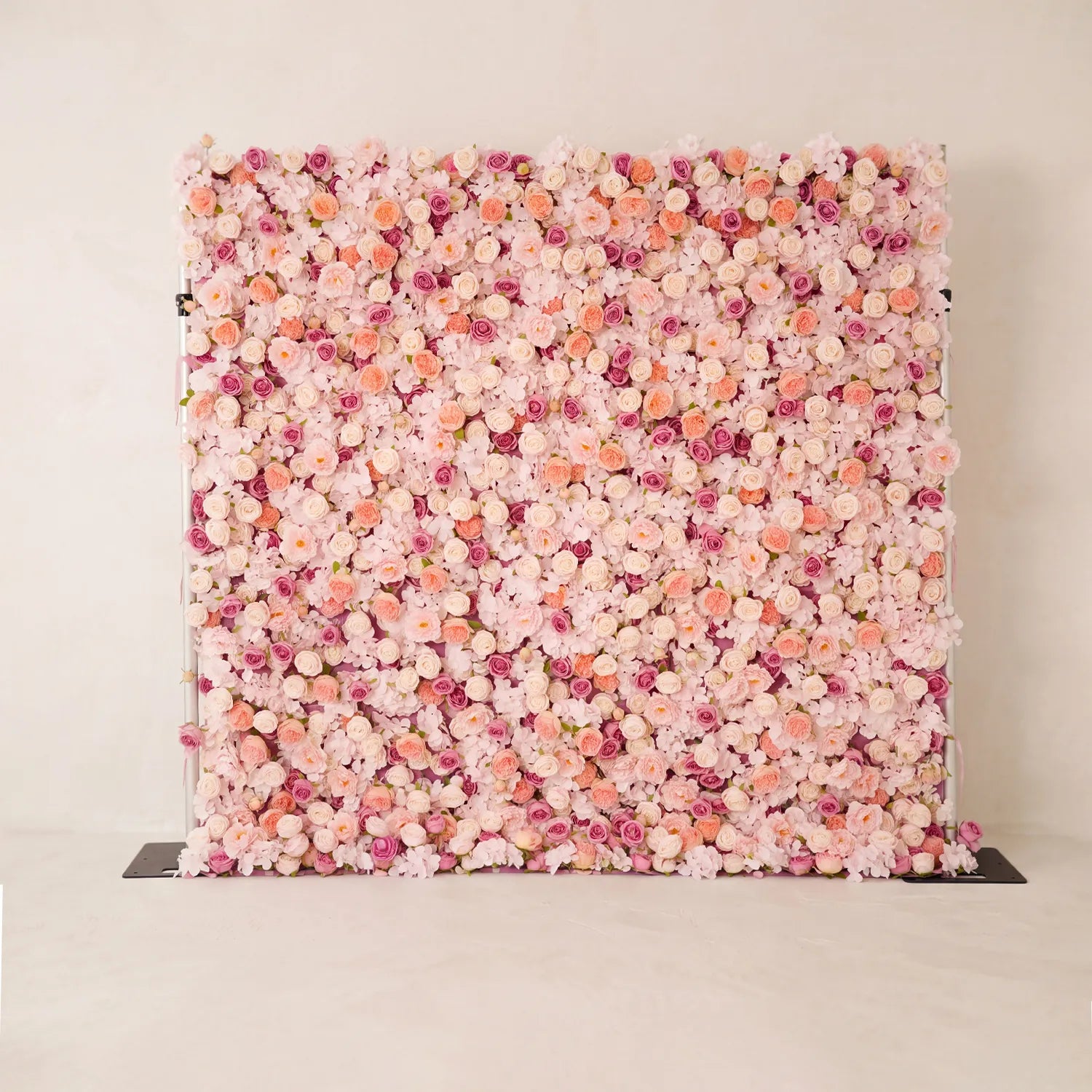 Uflower Pink Wedding Decorations | One-Stop Styling with Floral Wall, Table Flowers, Chair Flowers & Wreaths