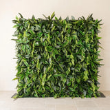 Uflower Panneau mural vert en feuilles brésiliennes pour décoration d'événement de mariage SET80255-01
