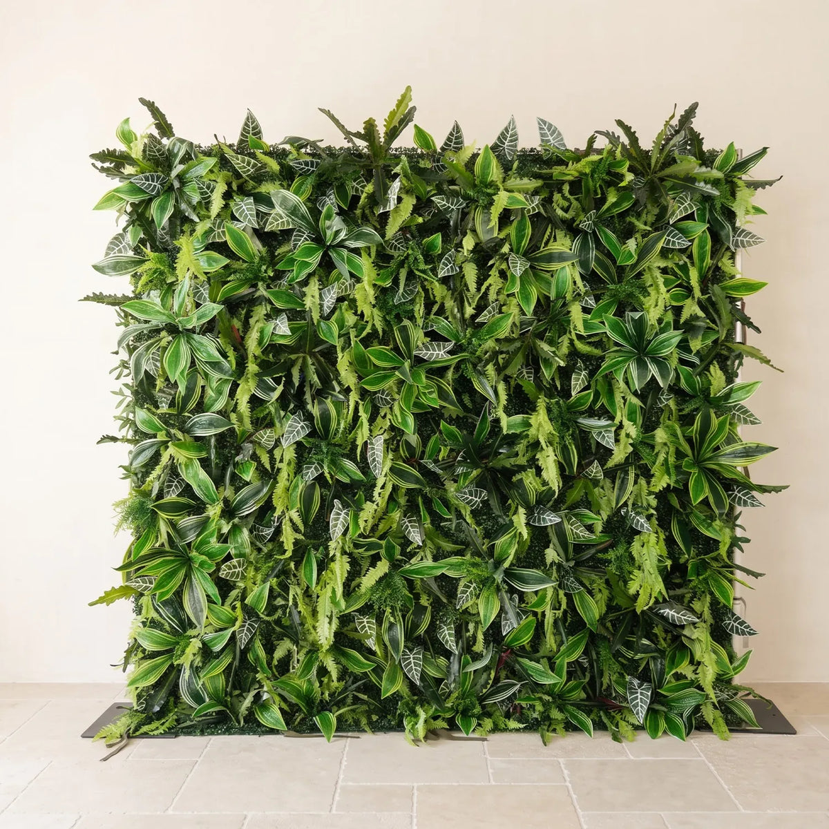 Uflower Green Brazilian Leaf Wall for Wedding Event Decor SET80255-01