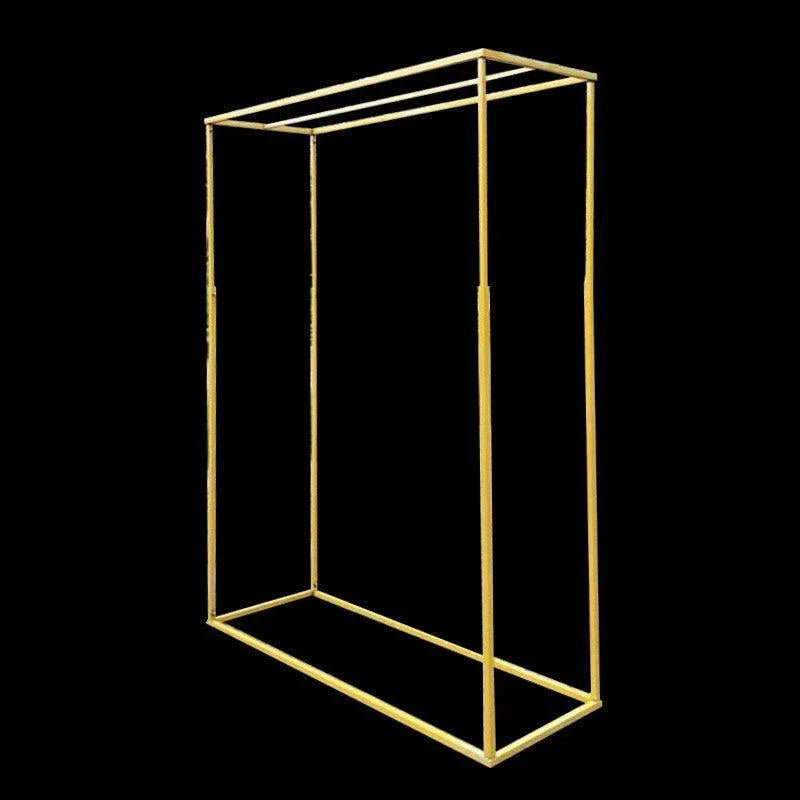 Iron Art Box Geometric Background Decoration Wedding Props - Uflower