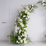Uflower Composition florale verte Arche en corne Accessoires de mariage ENSEMBLE80220