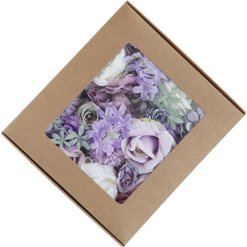 Western Wedding Boxed Flowers Diy Bridal Bouquet Simulation Flowers Gift Flower Boxes - Uflower