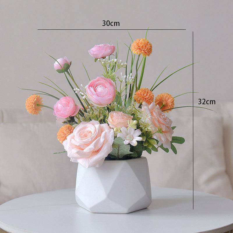 Simulation flowers living room home decorations plastic flowers - Uflower