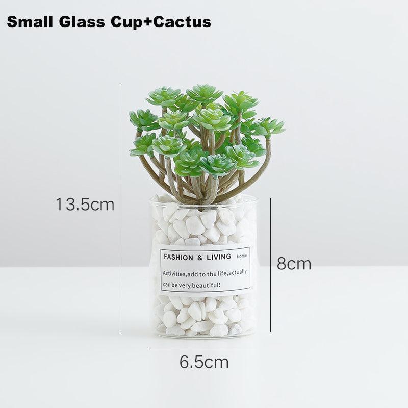 Simulated succulent home entrance living room decorations - Uflower