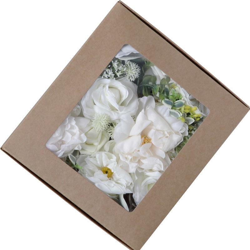 New Simulation Box Flower Valentine's Day Birthday Gift Box Spring Home DIY Bouquet - Uflower