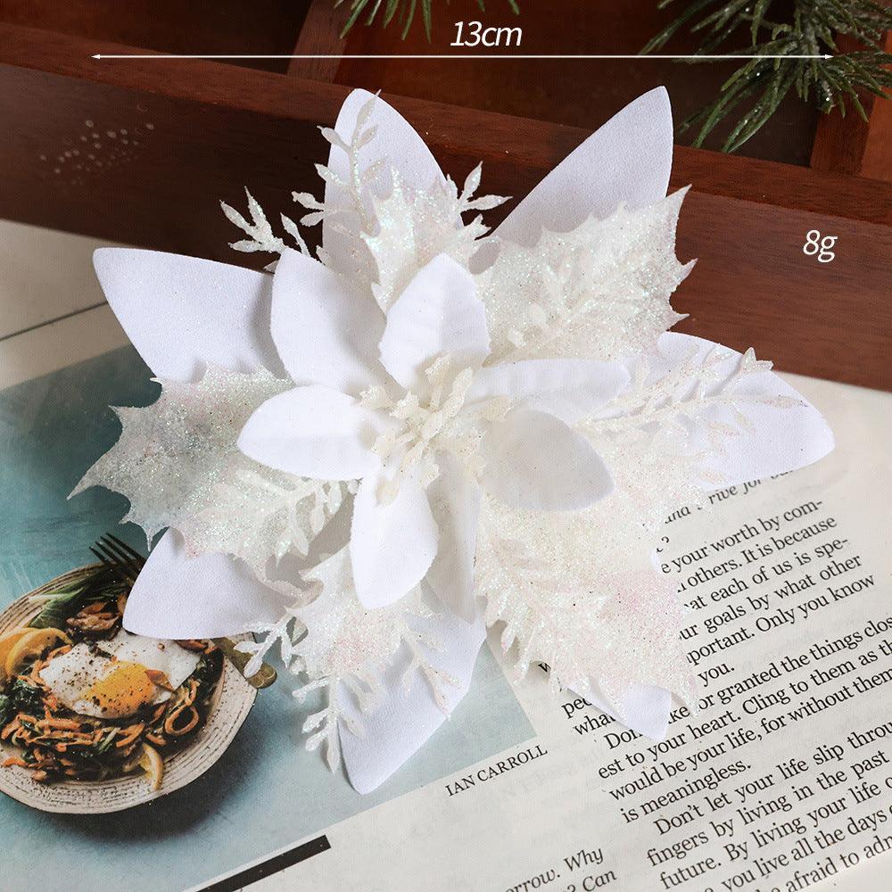 Christmas Decorations Faux Flowers Christmas Flowers Christmas Tree Decoration - Uflower
