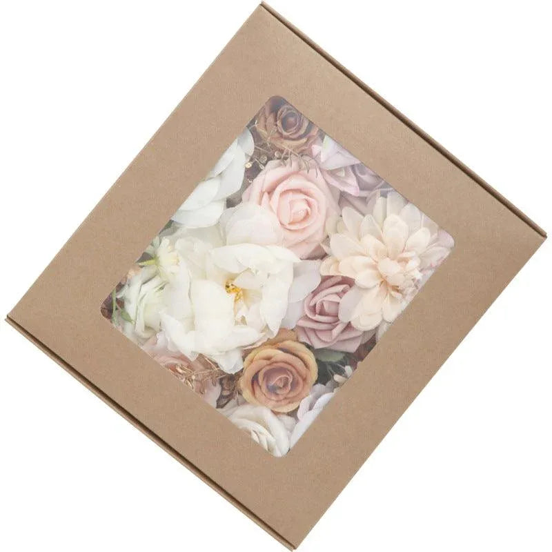 DIY Gift Boxed Simulation Flower Box Wedding Birthday Party Accompanying Gift Boxed Flowers - Uflower