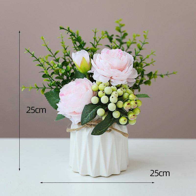 Simulation Flower Arrangement High-end Living Room Desktop Table Flower Arrangement Flower - Uflower
