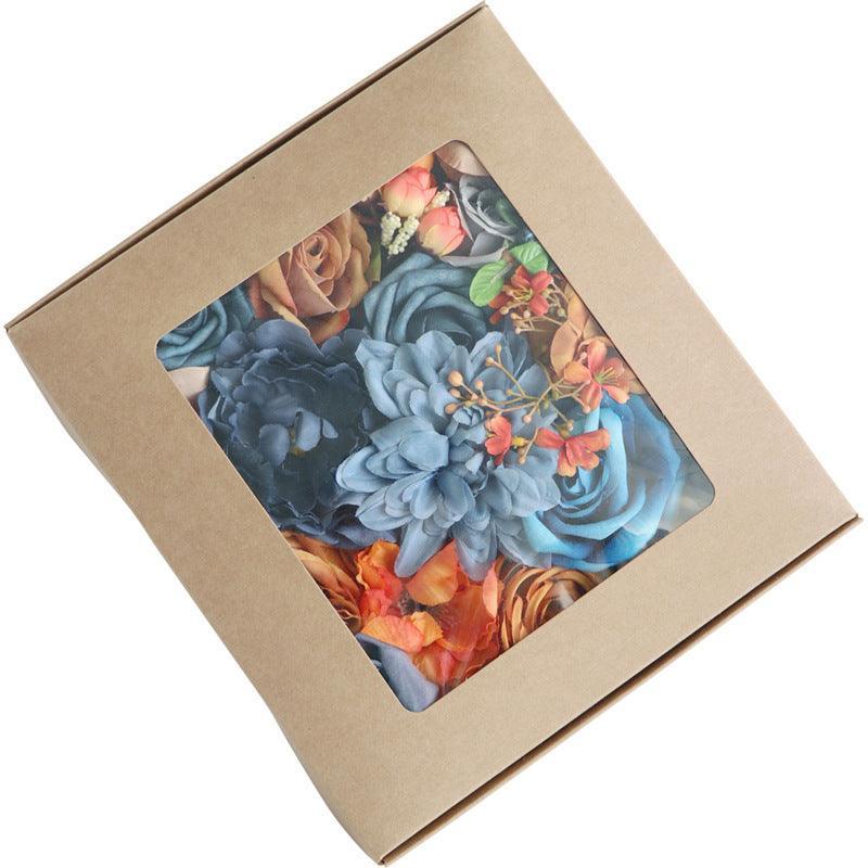 New European Style Boxed Flowers Wedding Birthday Party Simulation Gift Flower Boxes - Uflower