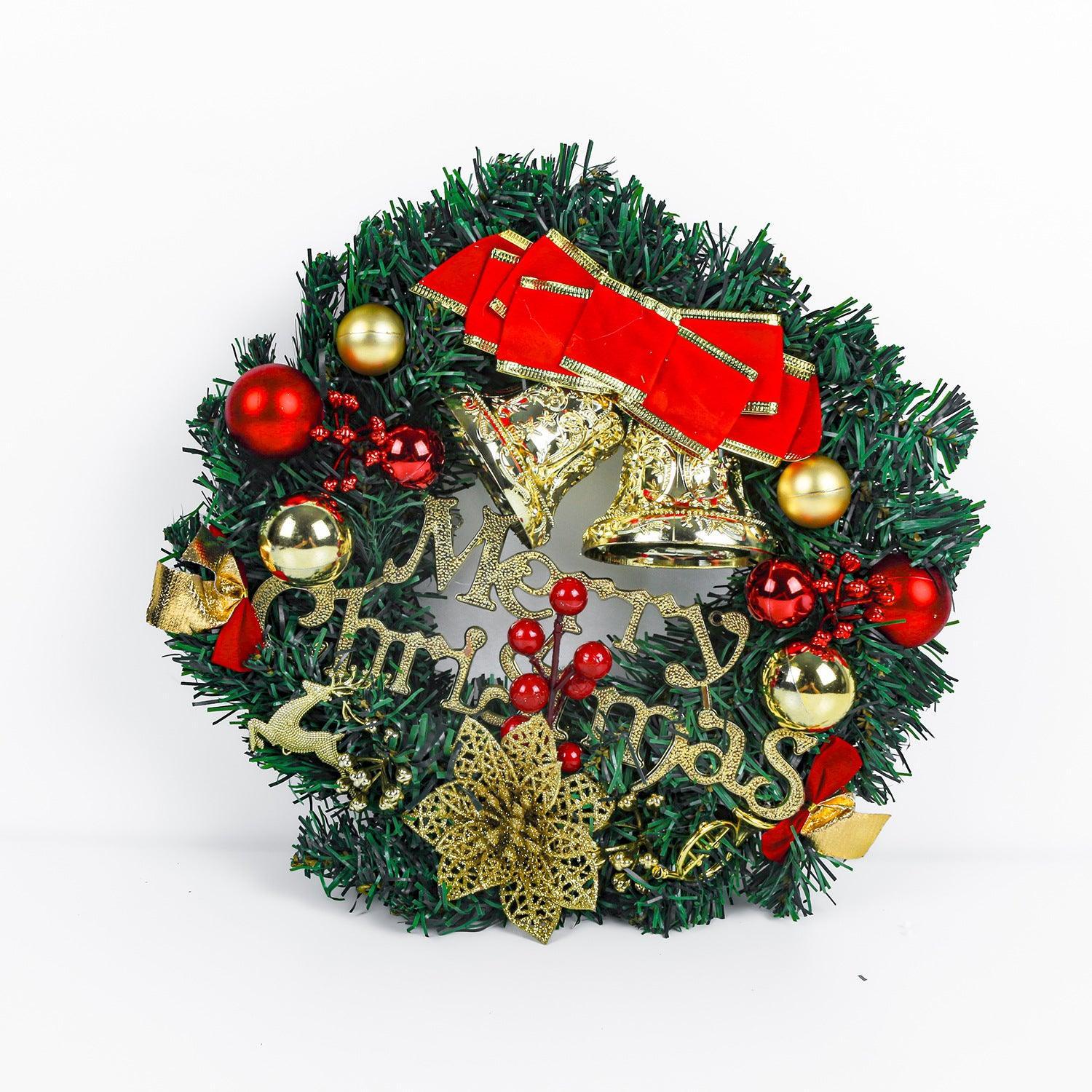 Christmas Wreath Decorations Flowers Christmas Door Hanging Decorations - Uflower