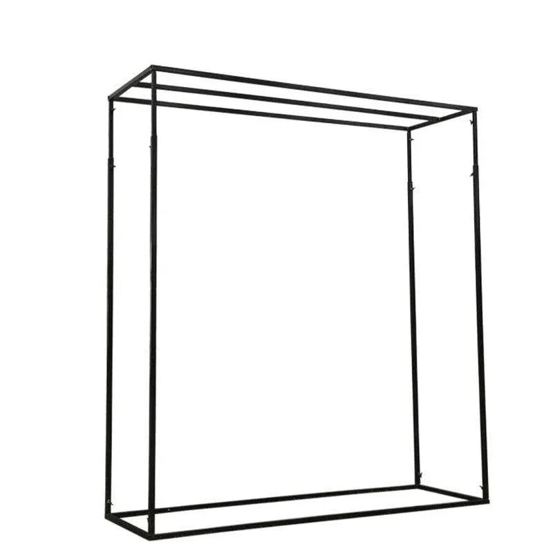 Iron Art Box Geometric Background Decoration Wedding Props - Uflower