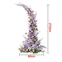 0.9m*2.1m Flower Row