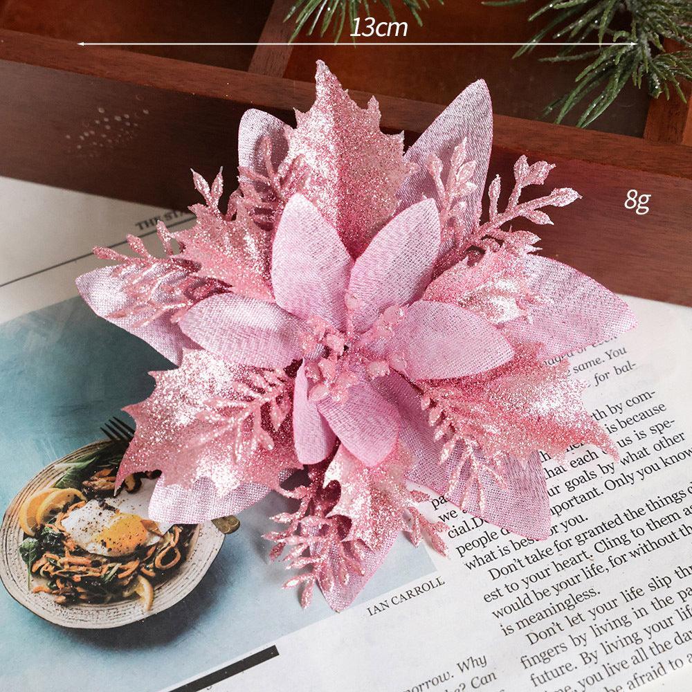 Christmas Decorations Faux Flowers Christmas Flowers Christmas Tree Decoration - Uflower