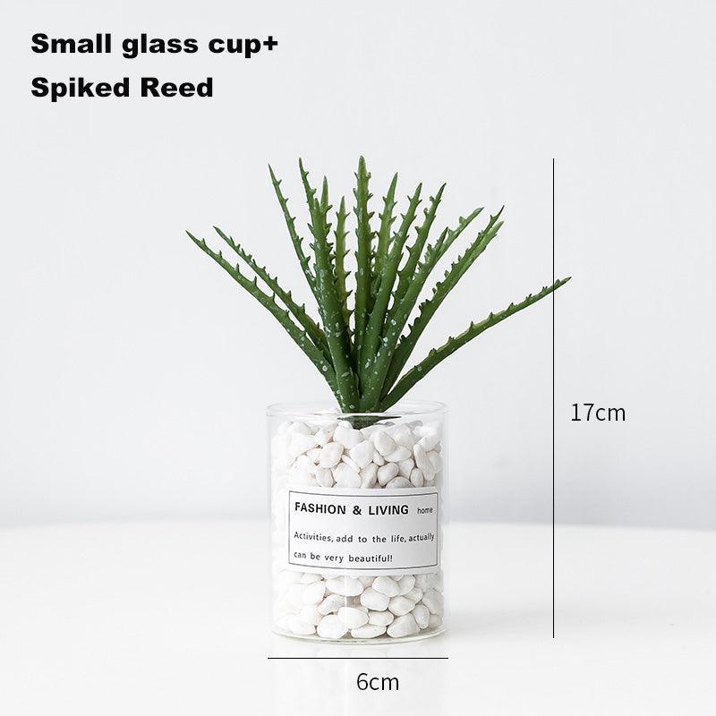 Simulated succulent home entrance living room decorations - Uflower