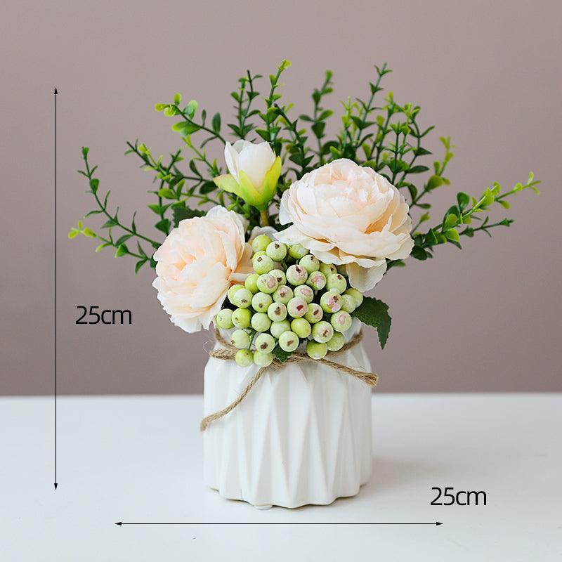 Simulation Flower Arrangement High-end Living Room Desktop Table Flower Arrangement Flower - Uflower