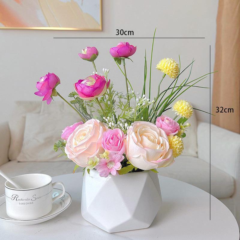 Simulation flowers living room home decorations plastic flowers - Uflower