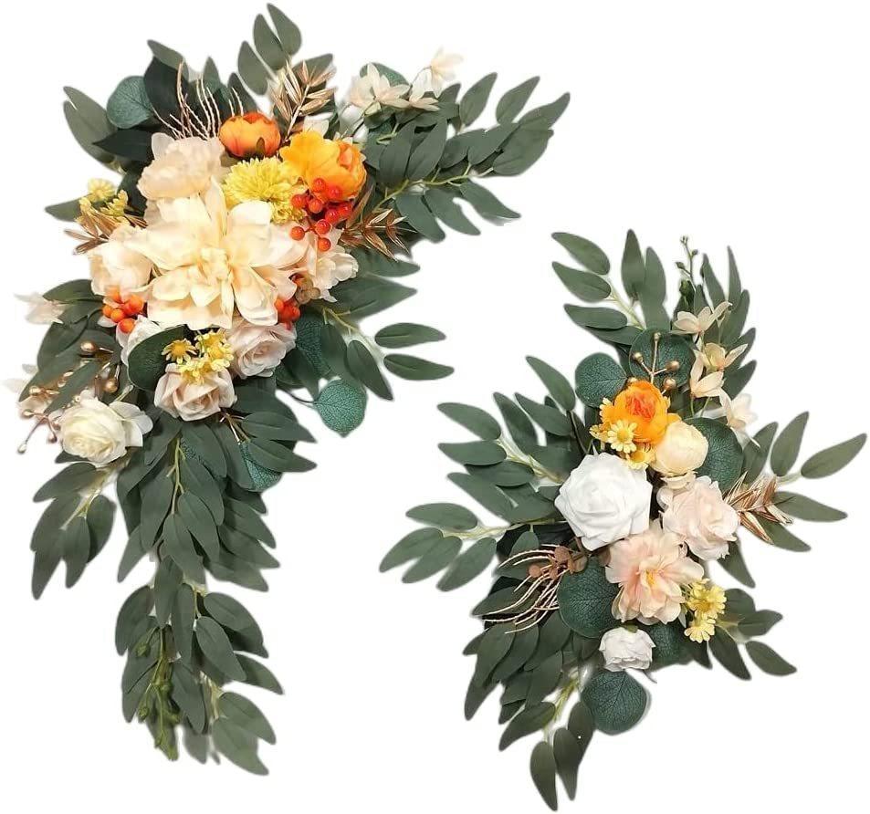 New welcome sign decorative flower wedding decoration garland - Uflower