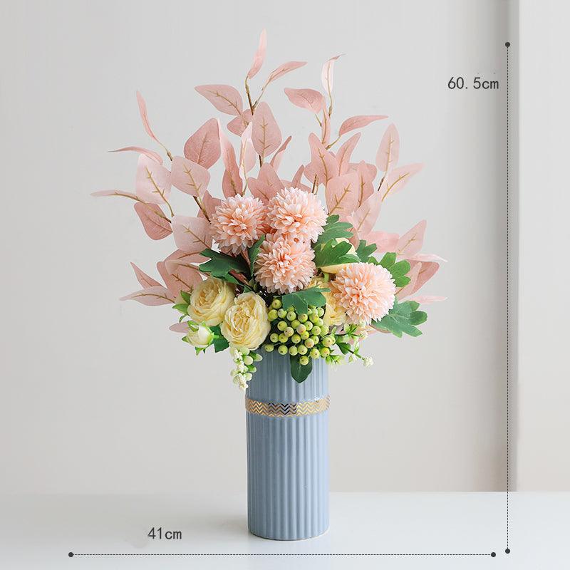 Light luxury floral arrangement high simulation flowers living room decoration - Uflower