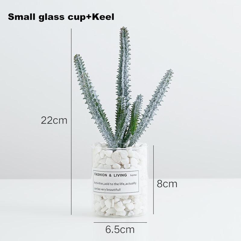 Simulated succulent home entrance living room decorations - Uflower
