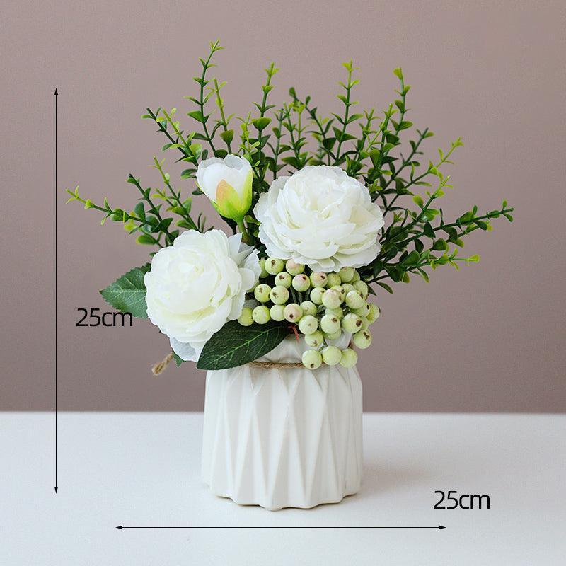 Simulation Flower Arrangement High-end Living Room Desktop Table Flower Arrangement Flower - Uflower