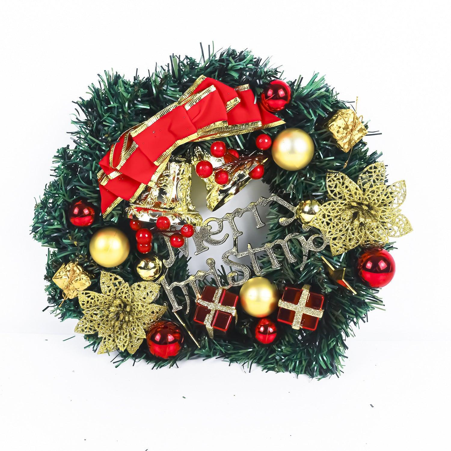 Christmas Wreath Decorations Flowers Christmas Door Hanging Decorations - Uflower