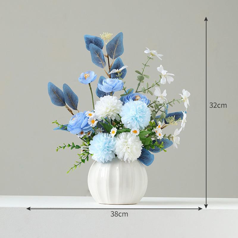 Simulation flowers light luxury high-grade dried flower bouquet living room flower arrangement - Uflower