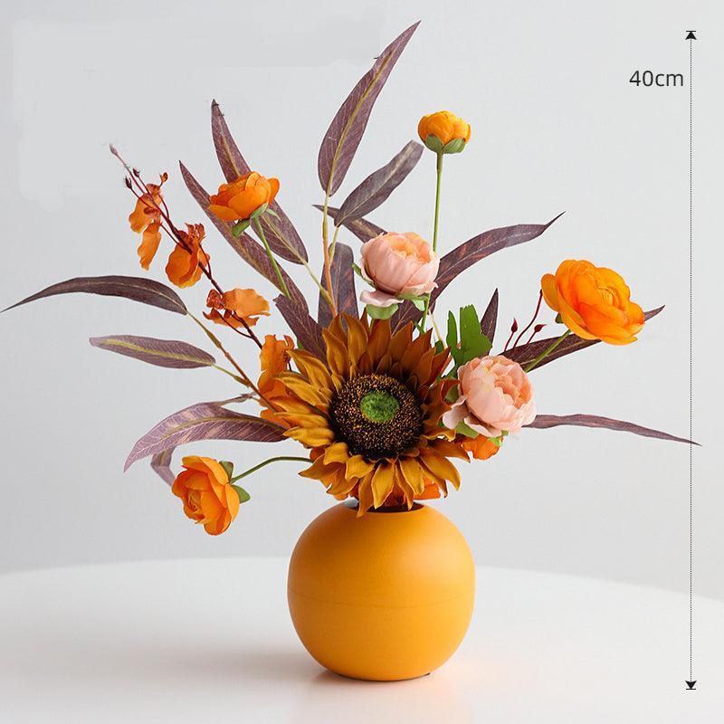 Simulation Flower Vase Flower Arrangement Home Table Flower Arrangement - Uflower