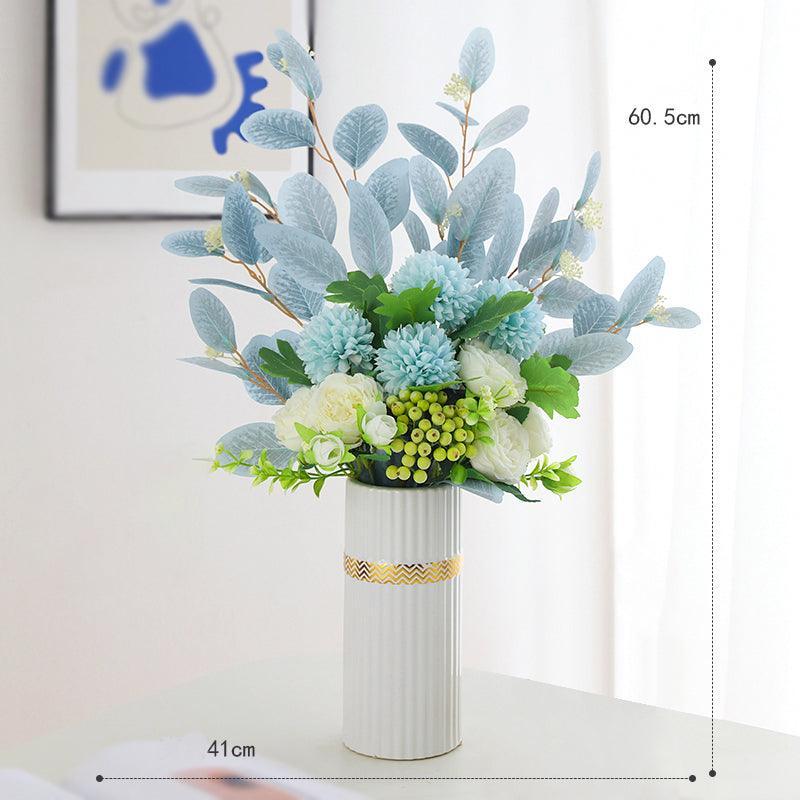 Light luxury floral arrangement high simulation flowers living room decoration - Uflower