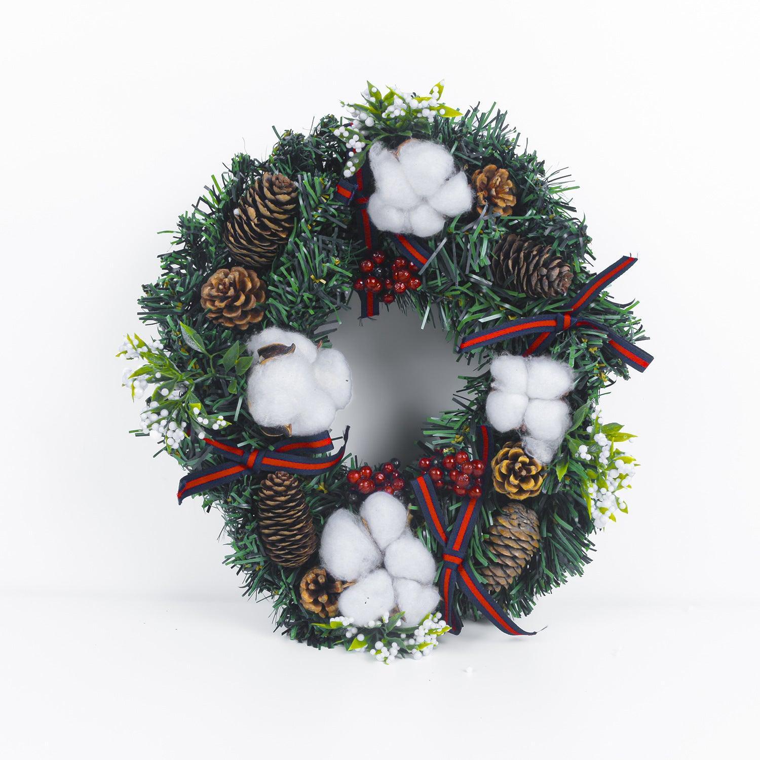 Wreath Decorations Flowers Christmas Door Hanging Decorations Venue Christmas Wreaths - Uflower