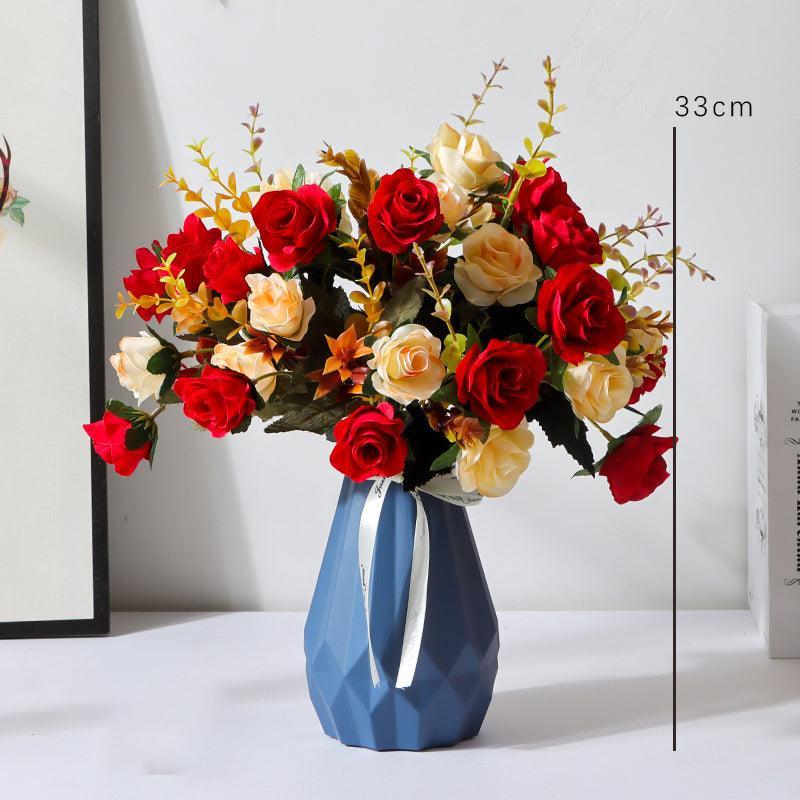 Faux Flowers Modern Living Room Bouquet TV Cabinet Decoration - Uflower