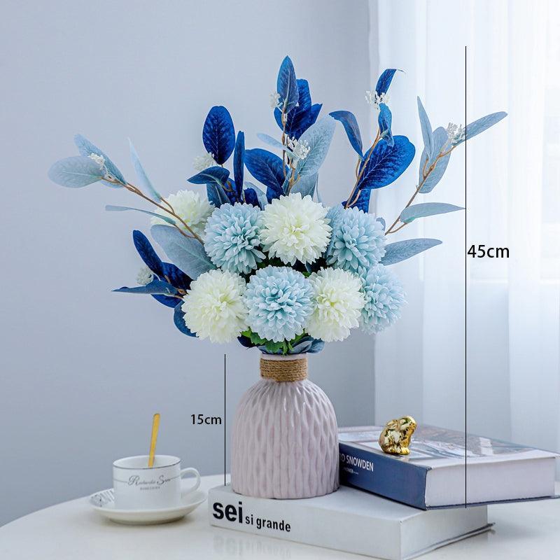 High-end simulation flower hydrangea table hotel fresh flower arrangement - Uflower