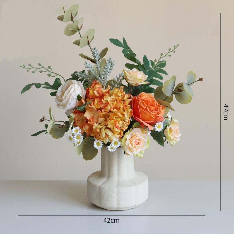 Premium Feeling Hydrangea Simulation Flower High-end Floral Dried Flower Arrangement - Uflower