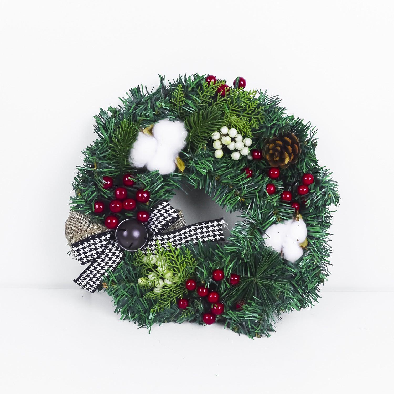Wreath Decorations Flowers Christmas Door Hanging Decorations Venue Christmas Wreaths - Uflower