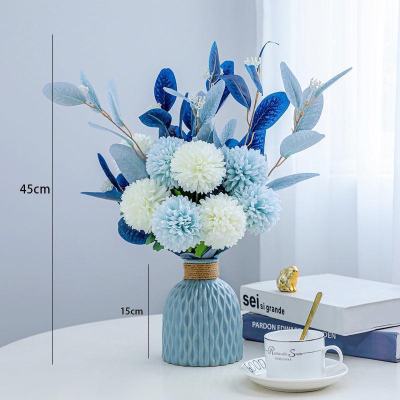 High-end simulation flower hydrangea table hotel fresh flower arrangement - Uflower