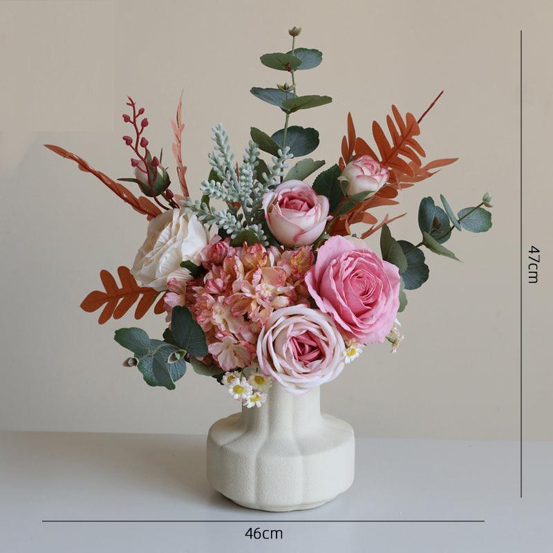 Premium Feeling Hydrangea Simulation Flower High-end Floral Dried Flower Arrangement - Uflower