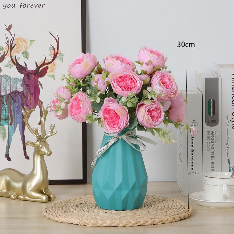 Faux Flowers Modern Living Room Bouquet TV Cabinet Decoration - Uflower