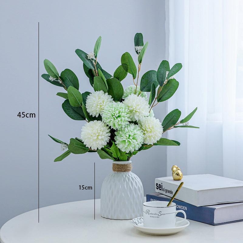 High-end simulation flower hydrangea table hotel fresh flower arrangement - Uflower