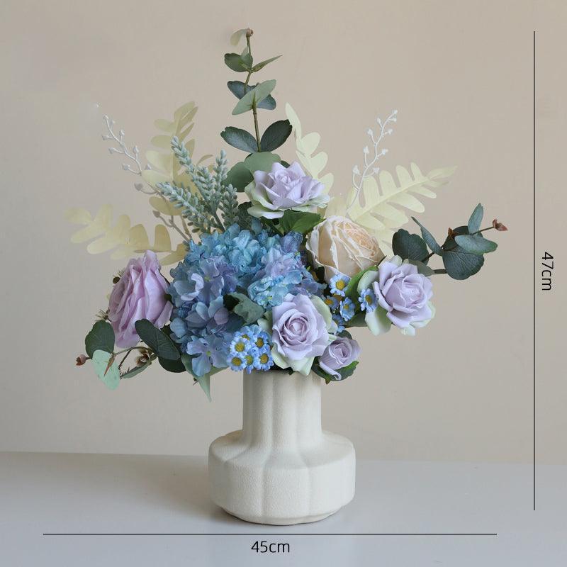 Premium Feeling Hydrangea Simulation Flower High-end Floral Dried Flower Arrangement - Uflower
