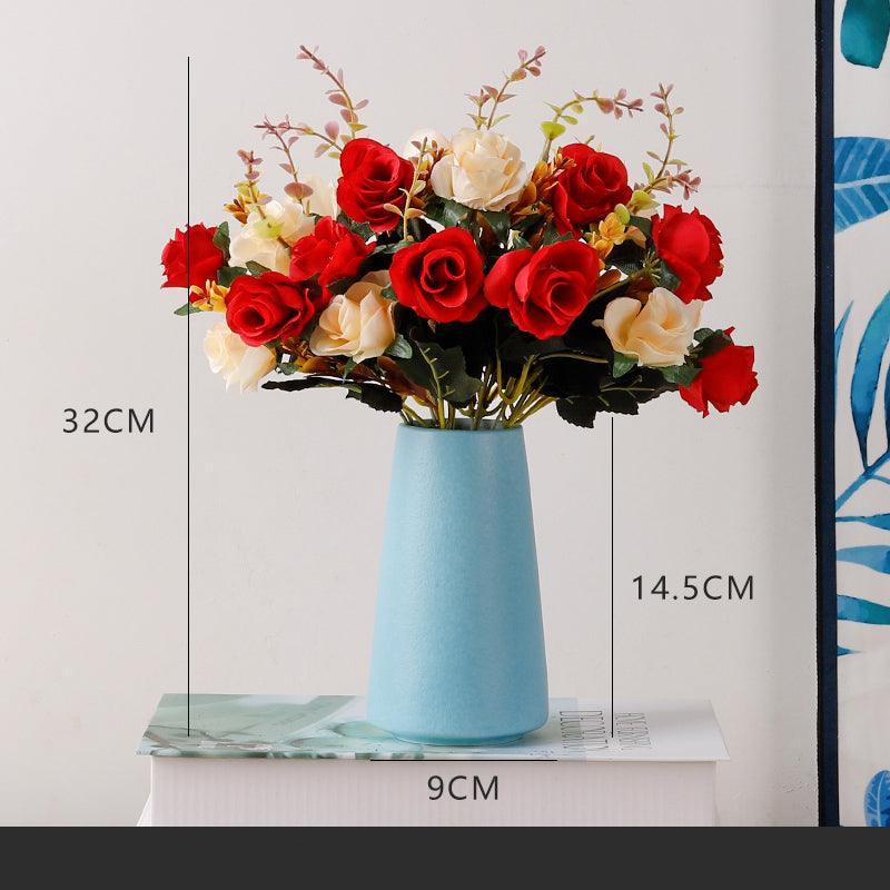 Simulation flowers modern living room bouquet TV cabinet decoration fake flower arrangement - Uflower