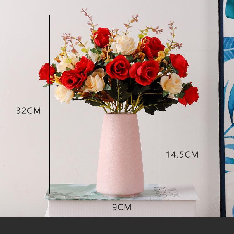 Simulation flowers modern living room bouquet TV cabinet decoration fake flower arrangement - Uflower