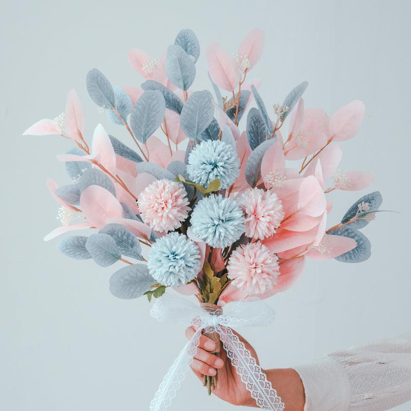 Bridal bouquet photo shoot floral simulation flowers fake flowers decorative flowers - Uflower